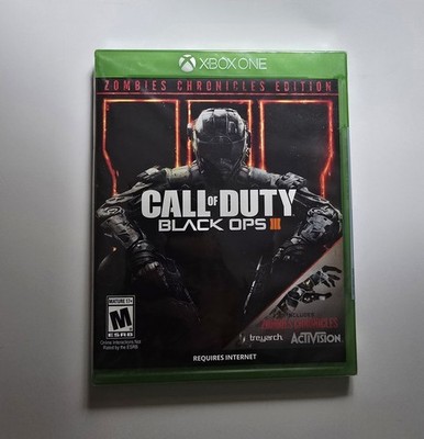 Call of Duty: Black Ops III 3 Zombies Chronicles Edition XBOX ONE US NEW SEALED