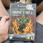 Nintendo GameCube Sarges War Men's Army Men Military Video Game CIB