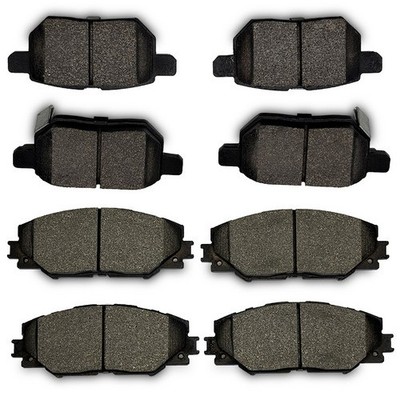 Front + Rear Ceramic Brake Pads For 2011-2016 Scion Xc 2009-2013 Toyota Matrix