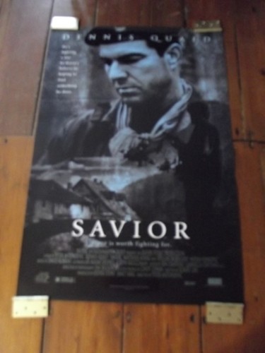 SAVIOR Original  Poster 27 X 40 - 2 SIDED