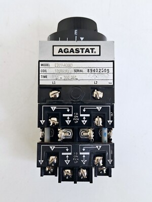 Agastat E7014AE003 Zeitverzögerungsrelais 120V 60Hz 30-300 Sec