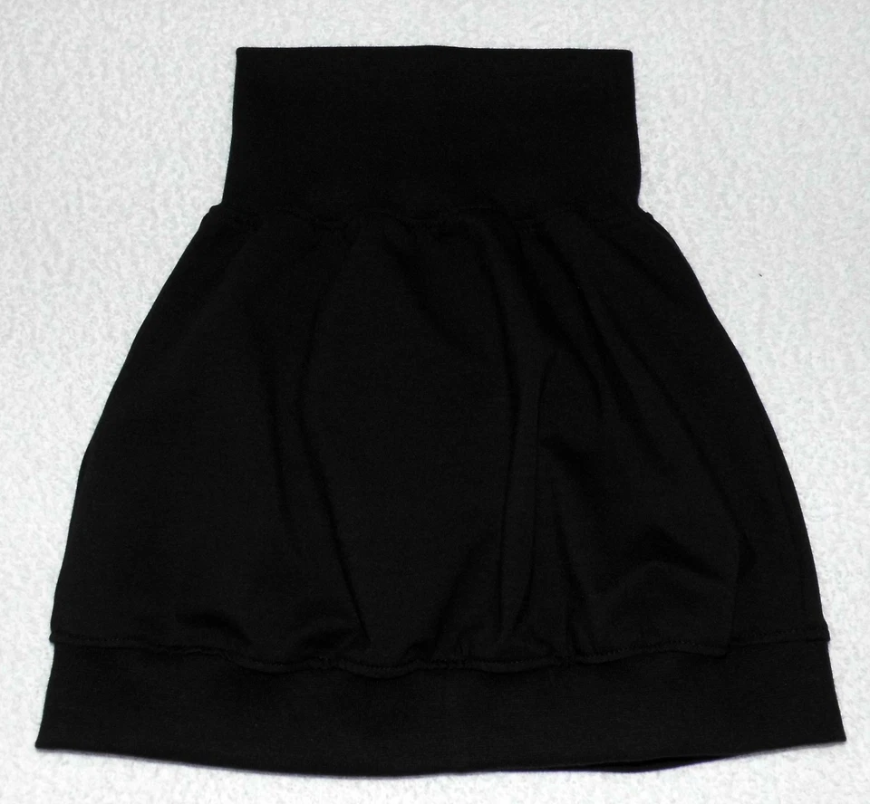 Mädchen Jersey Rock  Ballonrock Gr. 74 - 134 Schwarz Handmade - Bild 1 von 1