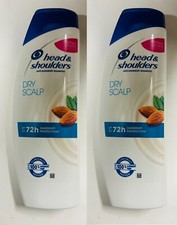 2 X Head & Shoulders Shampoo Dry Scalp Care With Almond Oil 400ml.