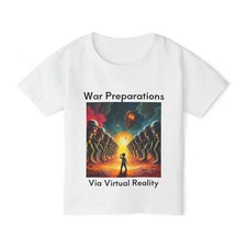 Cool Toddler T-shirt for Tech-Savvy Kids, Kids Coding Shirt, War Preparations