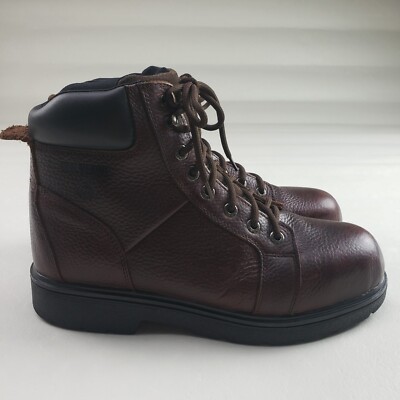 Wolverine Manawa Steel Toe Boot Mens 12 Brown Leather  display picture 2