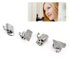 4PCS Dental Orthodontic Buccal Tube Double MBT 022" 1st Molar Non-Conv AZDENT