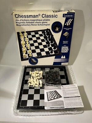 LEXIBOOK CHESSMAN CLASSIC MAGNETISCHES & FALTBARES SCHACHSPIEL | 7 JAHRE+ - CGM320    