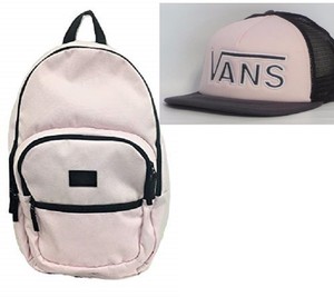 light pink vans backpack
