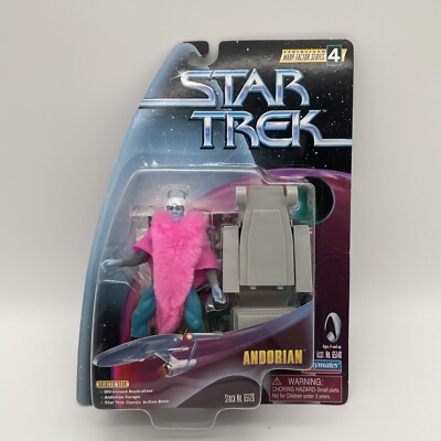 Star Trek TOS ANDORIAN Alien Action Figure Warp Factor Series 4 Playmates NEW