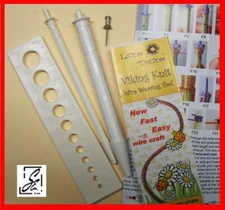 Lazee Daizee Viking Knit 2 Tools & Draw Plate