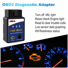 ELM327 Automotive OBD2 Scanner Code Reader Car Diagnostic Scan Tool Check Engine