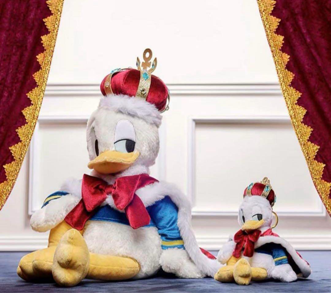 Donald Duck Plush Keychain Set of 2 THE KING BIRTHDAY Disney