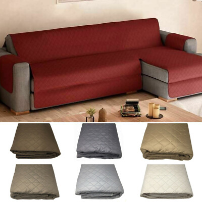 Copridivano con penisola a destra e sinistra per posti