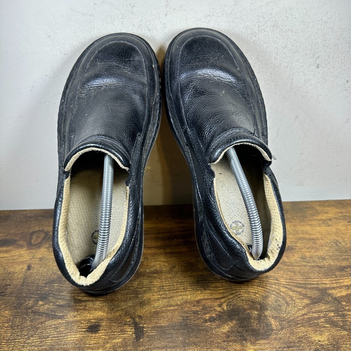 Dr. Martens 11198 Black Pebbled Leather Casual Slip On Shoes Men\'s Size‎ 10 US Dr. Martens 11198 Black Pebbled Leather Casual Slip On Shoes  main image 4