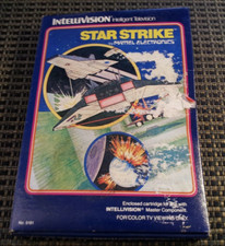 Star Strike Vintage Intellivision Video Game Complete With Box  Manual