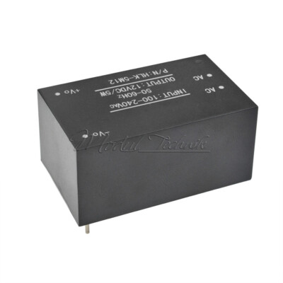 HLK -5M12 AC-DC 220V to 12V 5W Step-Down Power Supply Module Household Switch