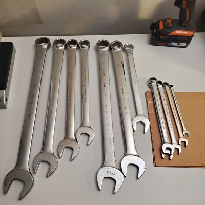 Armstrong Tools Combination Wrench Set 3/8 -1-1/2  11 piece SAE 25-238 234 236