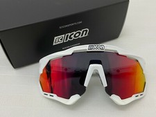 Scicon AEROSHADE XL Sports Performance Sunglasses Multimirror Red /White Gloss