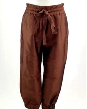 Manning Cartell Women Rust Color Size 10 Casual Crop Pants