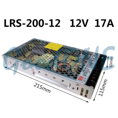 1PCS New MEAN WELL LRS-200-12 Switching Power Supply