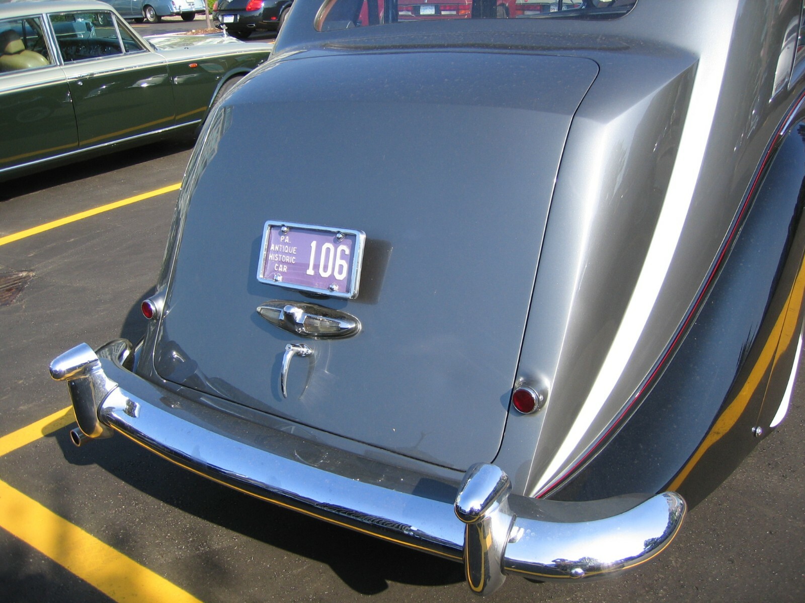  Rear bumper Rolls-Royce Silver Wraith, Silver Cloud and Bentley S1