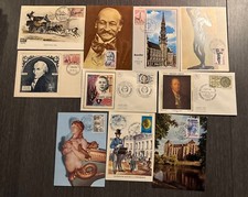 10 Timbre France Lot de FDC enveloppes