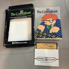 The Consultant Database Software - Commodore 64 5-1/4" Disk MANUAL