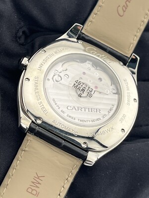 Cartier 腕時計 Cartier 3930 Drive De Cartier 2012 Stainless Steel 41mm Leather