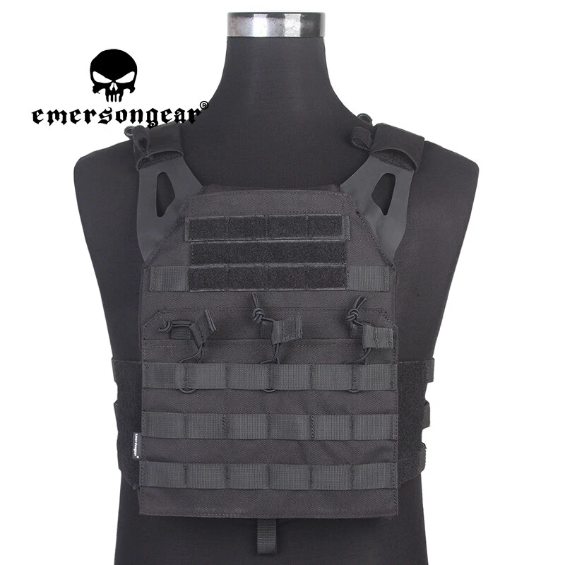 Emersongear JPC Tactical Vest Body Armor Heavy Harness Molle Plate Carrier Nylon - Image 2 of 4