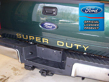 2012 Ford F250 Super Duty Tailgate Letter Insert Decals Stickers 2008 - 2016 - Picture 1 of 1