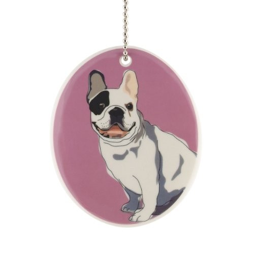 Отдел 56 Рождественское украшение для французского бульдога Go Dog, 3,5 дюйма
