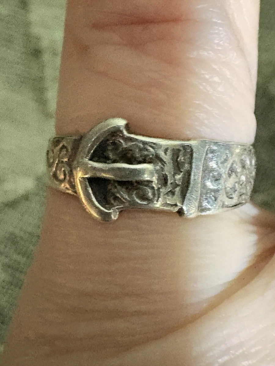 Buckle Ring In Retro Fine Rings for sale | eBay