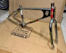 Vintage Mongoose Motomag Frame & Fork Old School BMX 1983