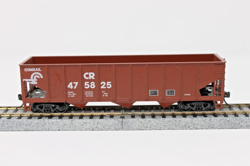 Tolva Ribside Conrail CR 475896 marrón RTR escala HO Roundhouse 3 bahías | Zustand: Used