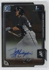 2015 Bowman Chrome Prospects Trey Michalczewski #BCAP-TM Auto e7b