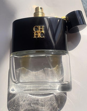 Carolina Herrera CH Men Prive 100ml / 3.4 oz RARE DISCONTINUED EMPTY Bottle COLL