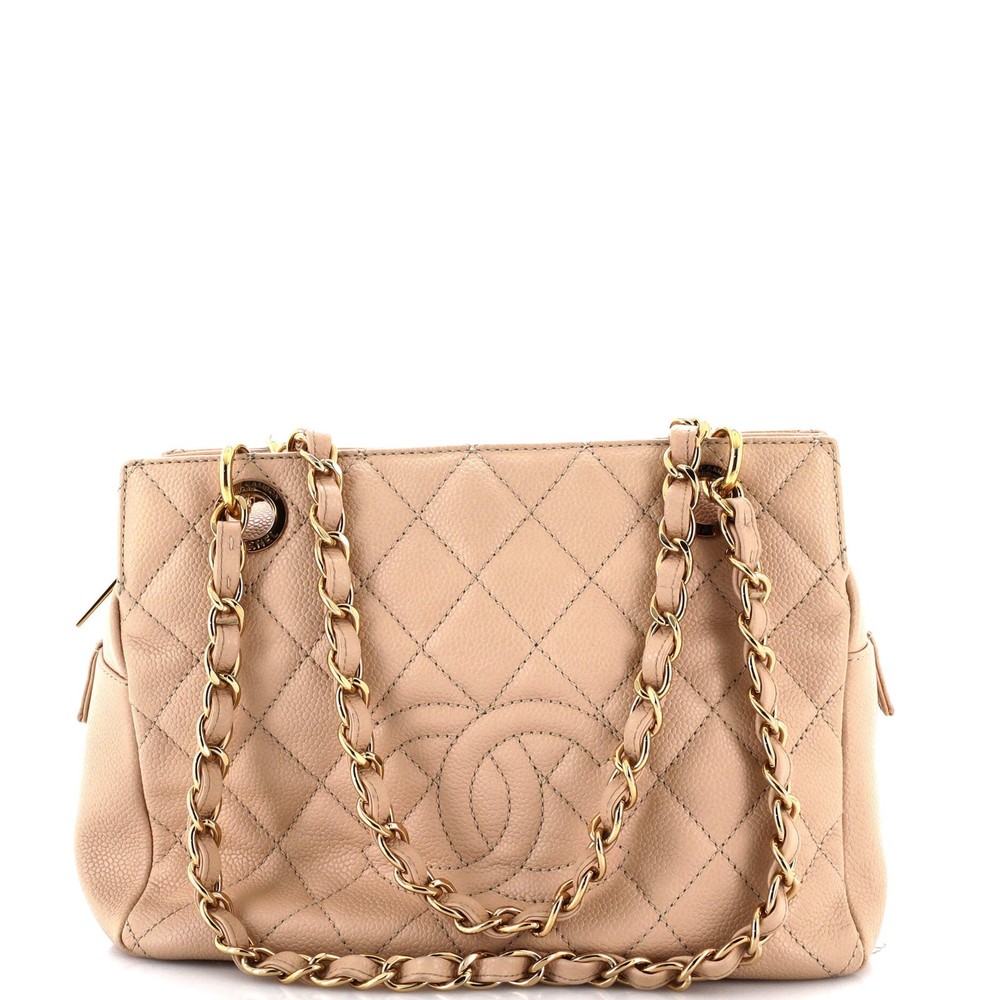 Chanel Quilted Caviar Petite Timeless Tote Bag