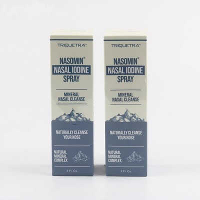 1-3PCS Nasomin Nasal Iodine Natural Care Product Nose Soothing Spray for Adults