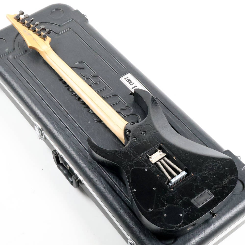 Used Ibanez RG8320 BBK Bikers Black J.Custom 2006 model with EMG