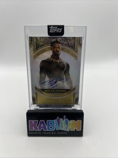 Topps Chrome Marvel Erik Killmonger /100 Auto 2025
