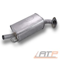 EndschalldÄMpfer SchalldÄMpfer Hinten Rechts FÜR Mazda 6 GG GY 1.8 2.0 2.3 02-08