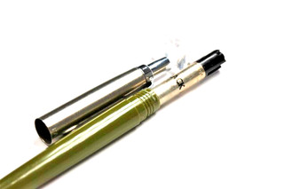PARKER MINI JOTTER USA MADE BALLPOINT PEN IN RARE OLIVE