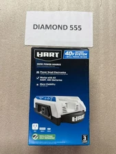 HART (HLNV01BTLVNM) Cordless 40V 300W Battery w/LED Light Easy Carry Handle 6599