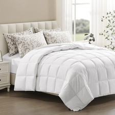 Lightweight Duvet Insert Queen Size - Summer Bedding Comforter - 250GSM Fille...