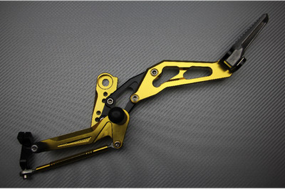 Paar Plattenspieler / Rückfahrschalter Gold für Honda Grom 125 JC92A 2013-2015