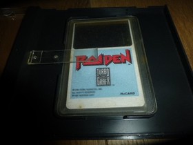 Raiden - TurboGrafx-16 (TG16) HuCard and holder Only - Authentic Hudson