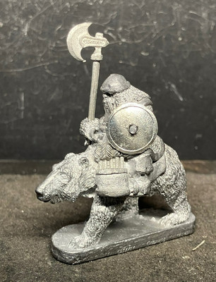 Grenadier Bear Cavalry #2 Metal Miniature *Excellent* 1989 Nick Lund