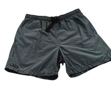 Columbia Swim Trunks Mens Medium Green Mesh Lined Quick Dry Elastic Waist