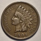 Nicer Low Mintage 1904 Indian Head Cent
