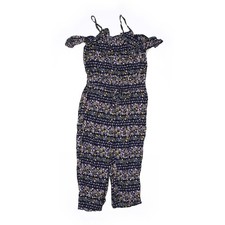 Old Navy Boho Floral Print Jumpsuit Size 10 - 12 Girl
